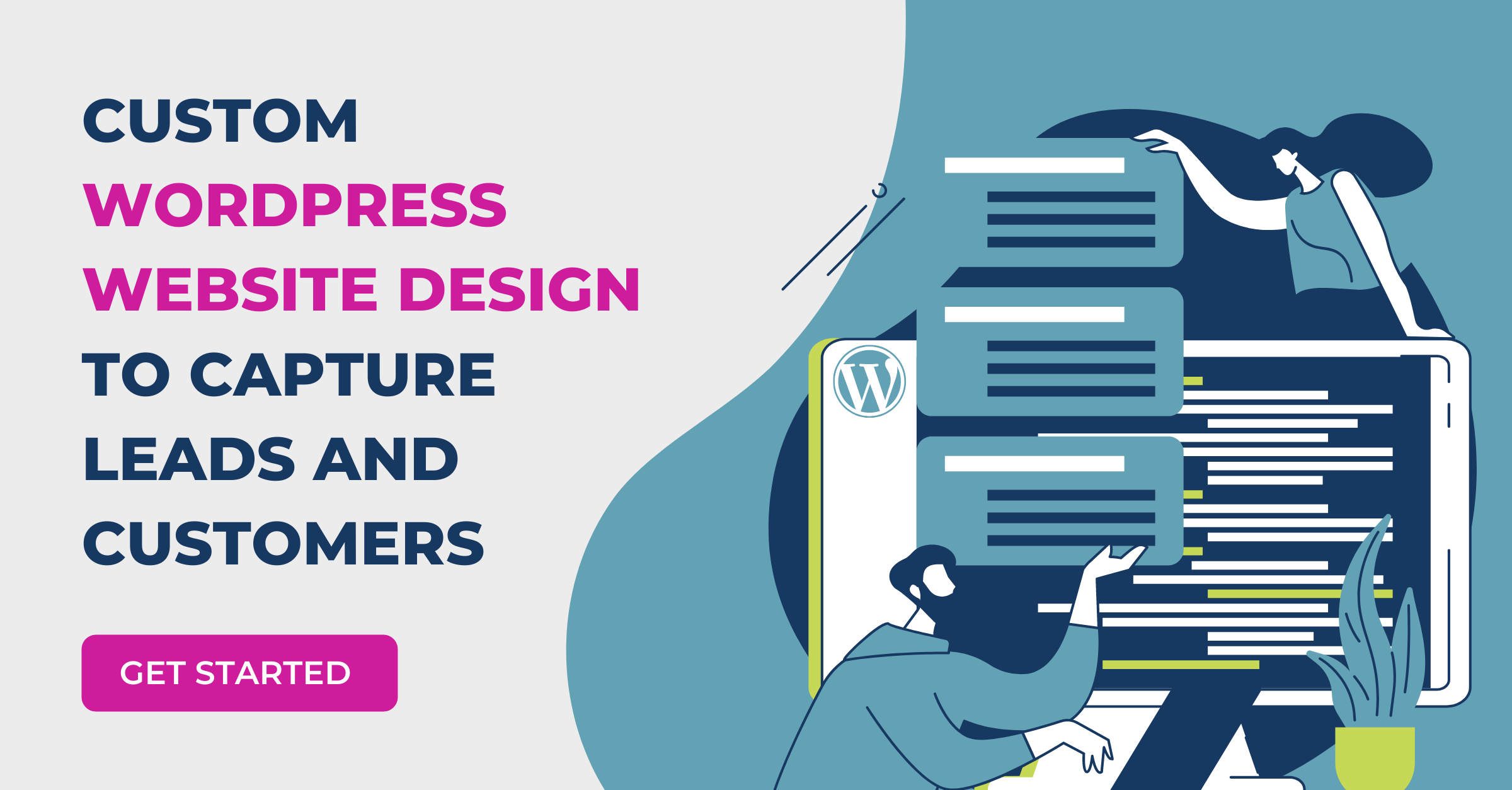 Guide to capturing leads using custom WordPress website design